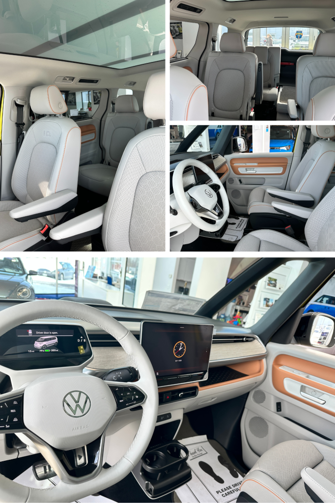 2025 VW ID.Buzz Interior at Steet Ponte VW on Commercial Drive in Yorkville, NY