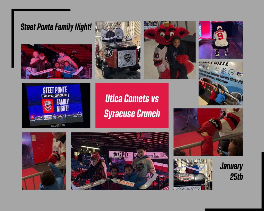 Second Family Night at the Utica Comets Game