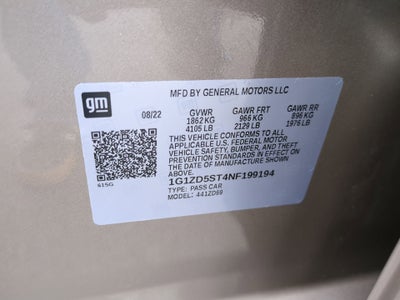 2022 Chevrolet Malibu LT