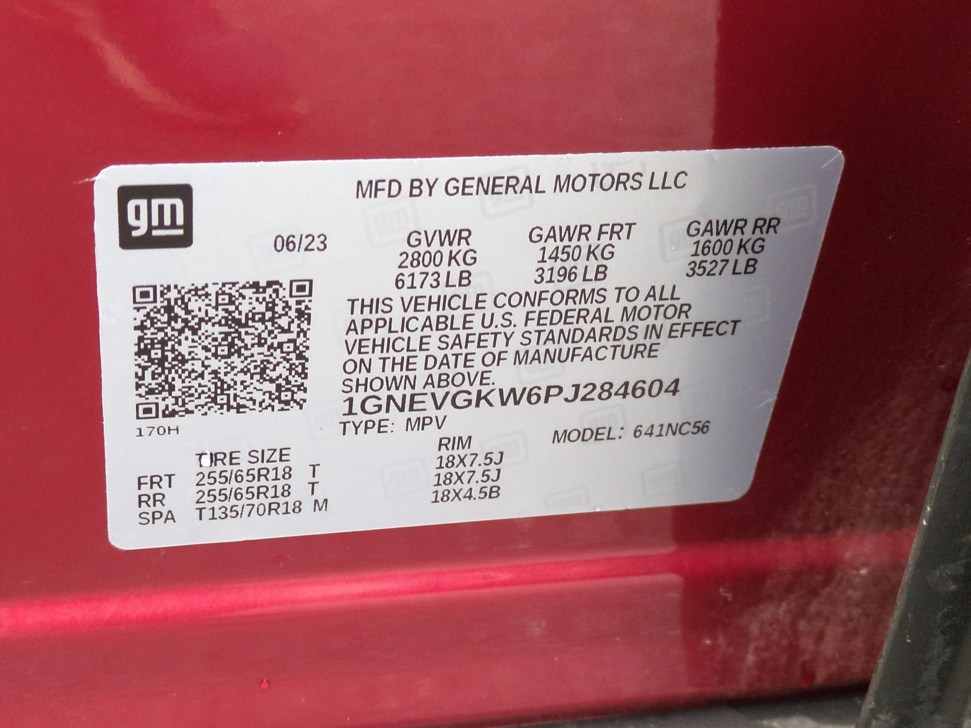 2023 Chevrolet Traverse LT Cloth