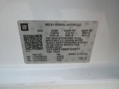 2021 GMC Sierra 2500 HD AT4