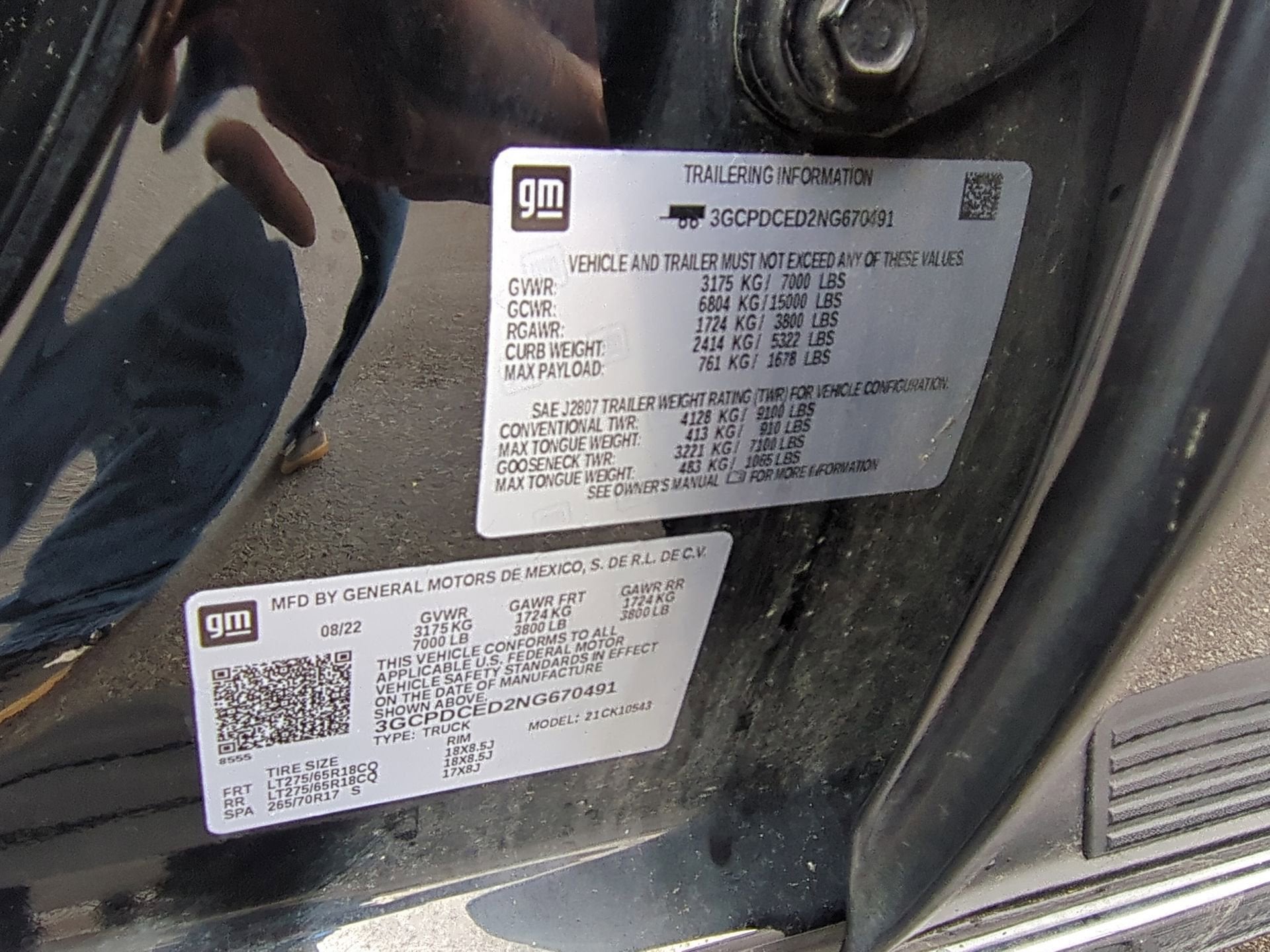 2022 Chevrolet Silverado 1500 Custom Trail Boss