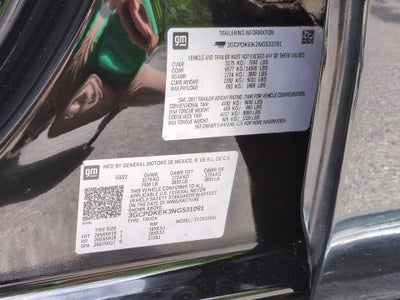 2022 Chevrolet Silverado 1500 LT (2FL)