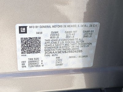 2018 Chevrolet Equinox LT
