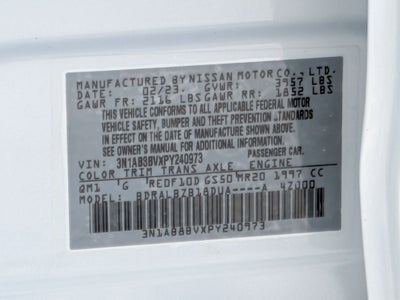 2023 Nissan Sentra S