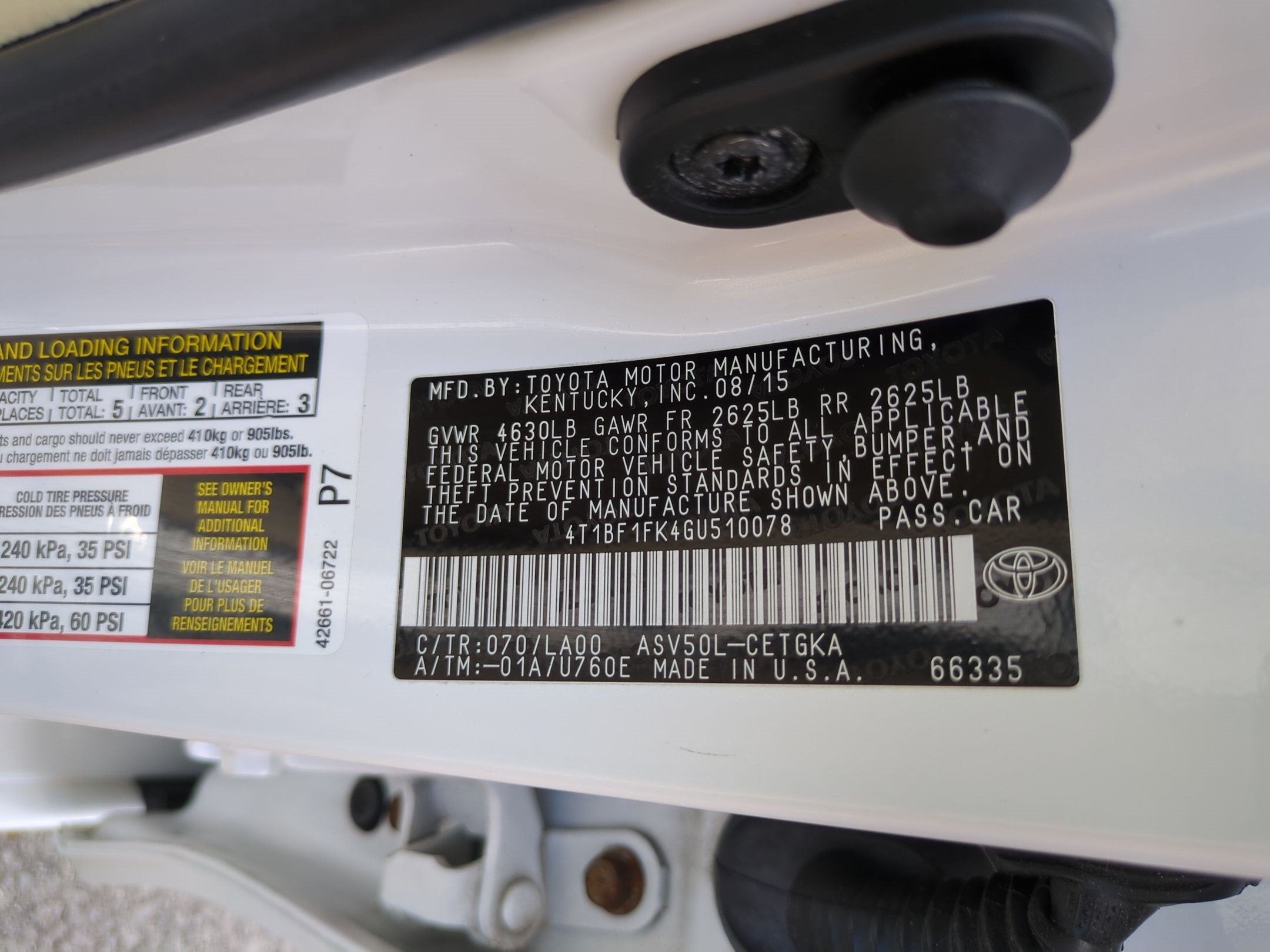 2016 Toyota Camry XLE