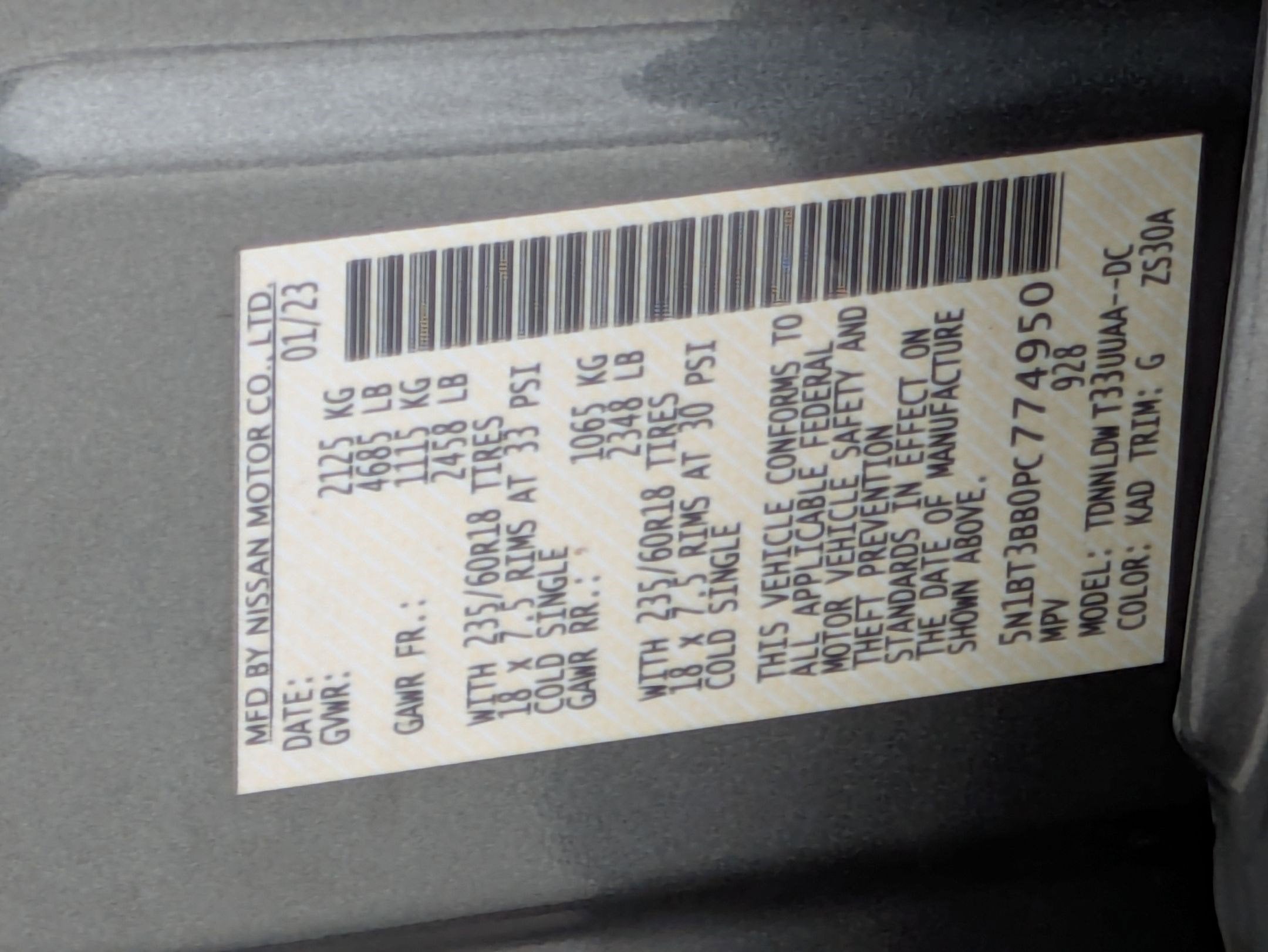 2023 Nissan Rogue SV