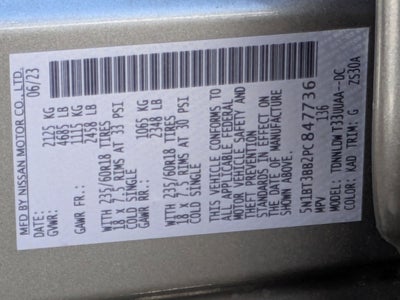 2023 Nissan Rogue SV