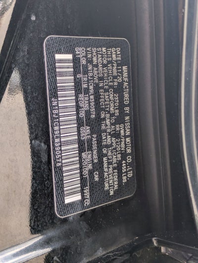 2020 Nissan Rogue Sport S