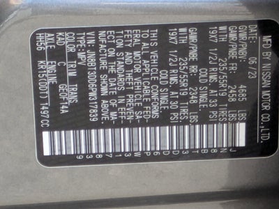 2023 Nissan Rogue Platinum