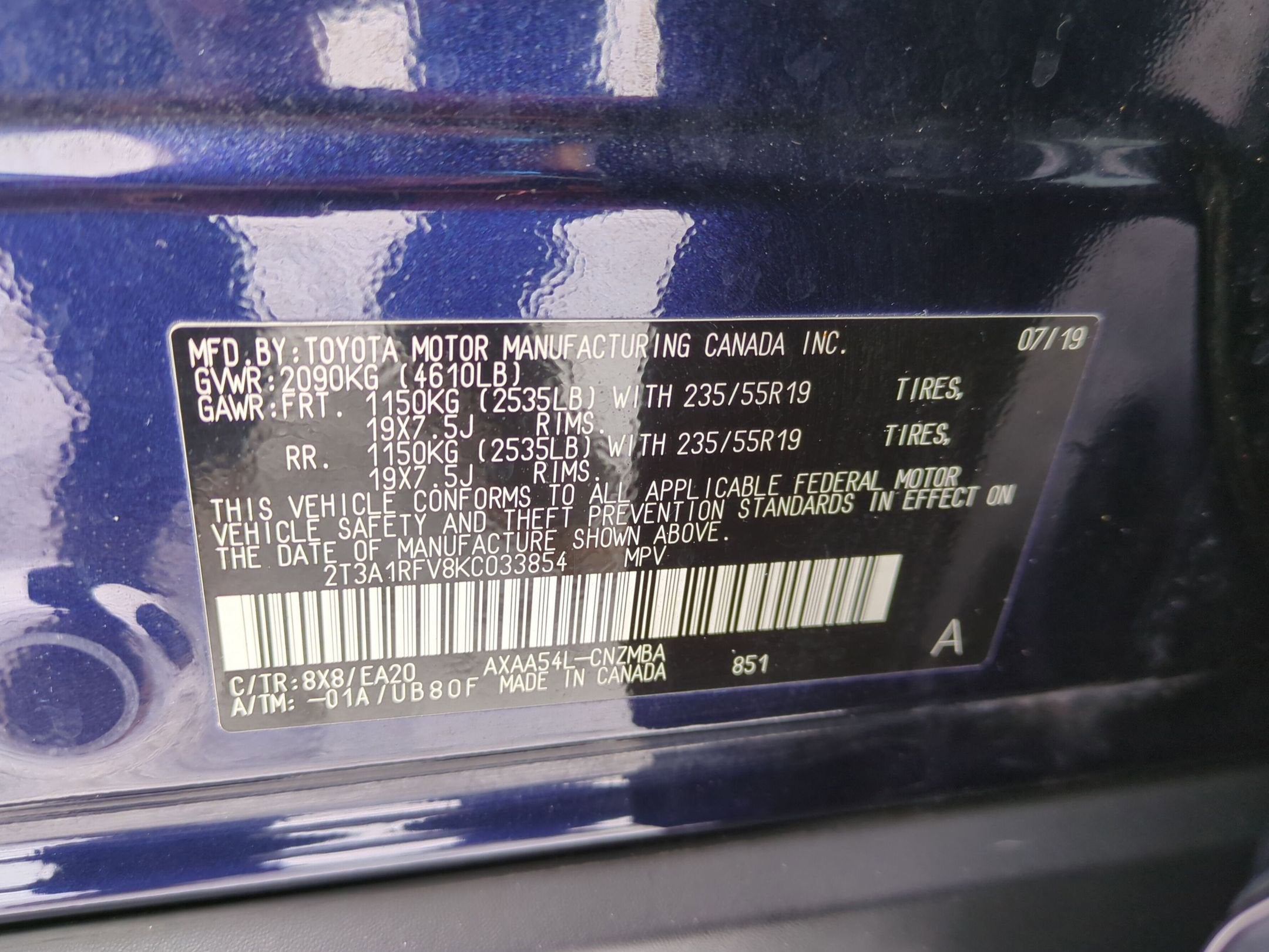 2019 Toyota RAV4 XLE Premium