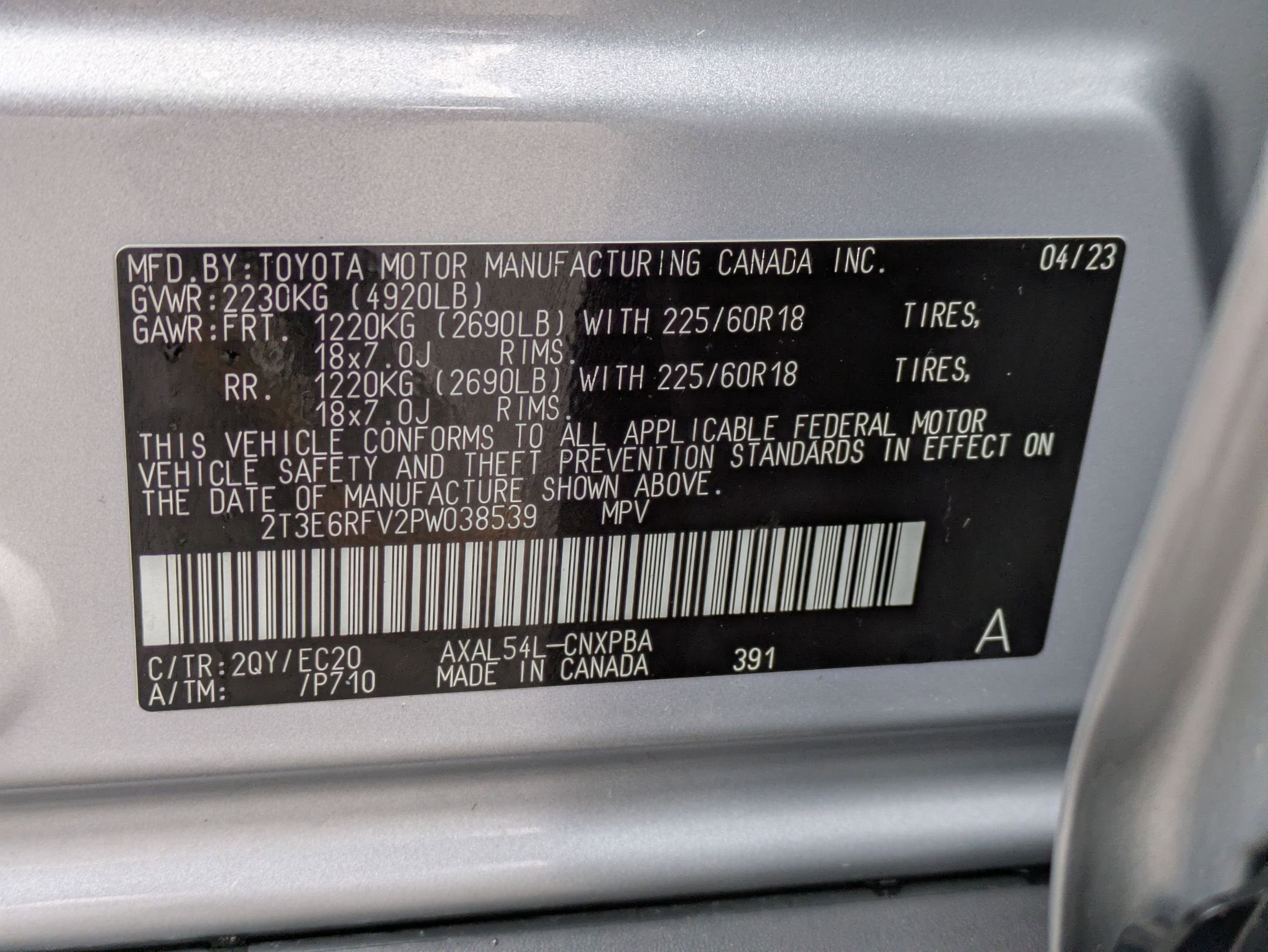 2023 Toyota RAV4 Hybrid XSE