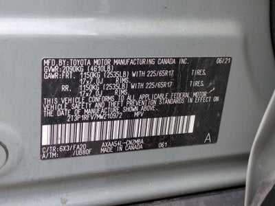 2021 Toyota RAV4 Base