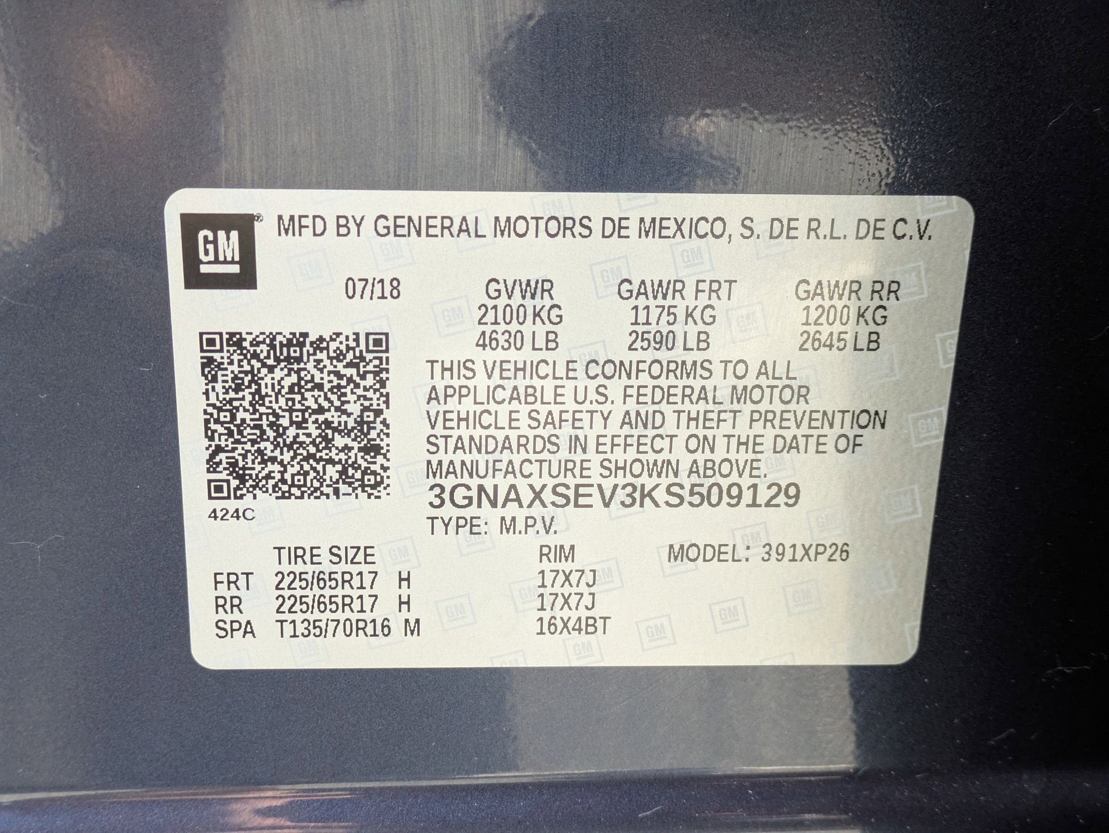 2019 Chevrolet Equinox LS
