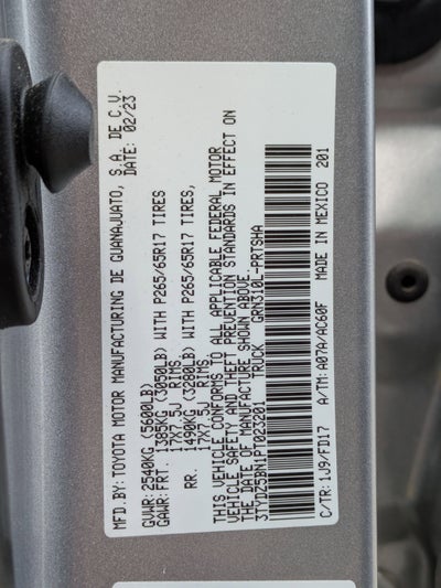 2023 Toyota Tacoma 4WD Base