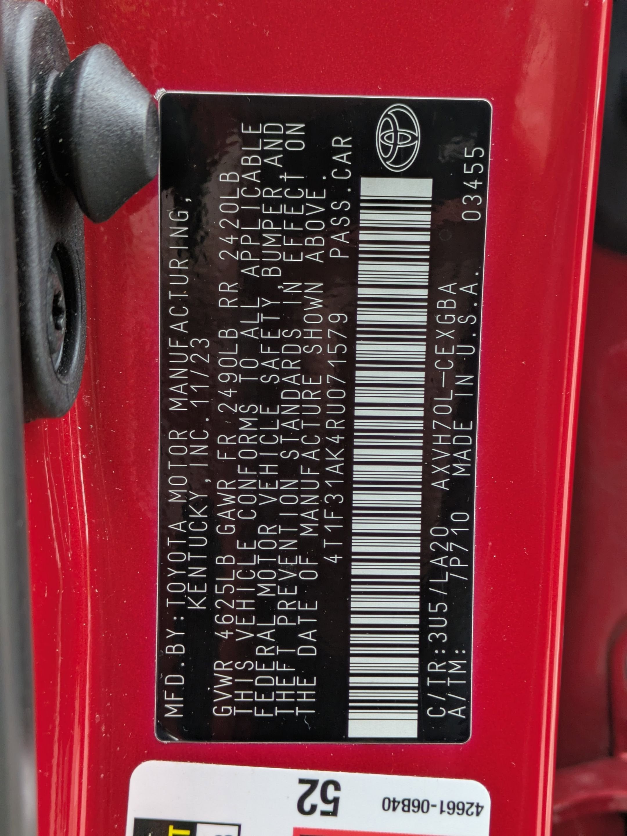 2024 Toyota Camry Hybrid XLE