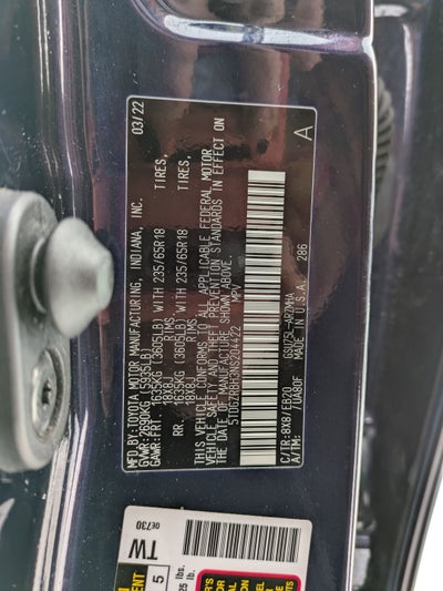 2022 Toyota Highlander XLE