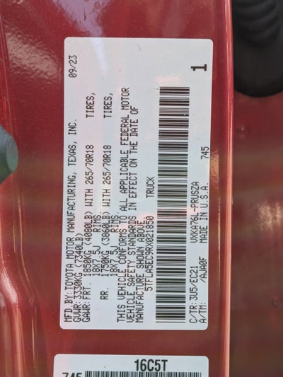 2024 Toyota Tundra 4WD SR5