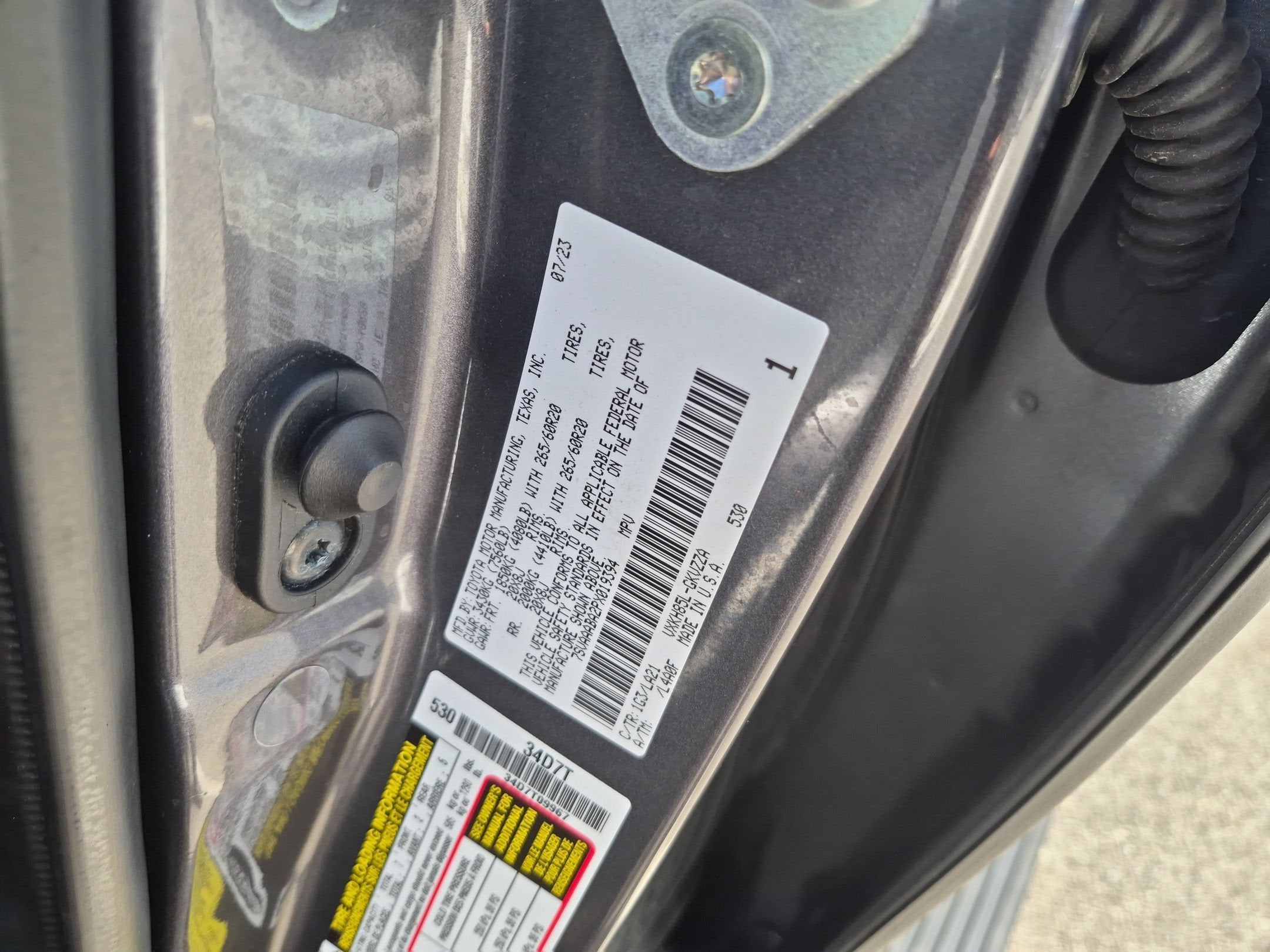 2023 Toyota Sequoia Base