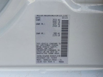 2024 Nissan Altima 2.5 SR