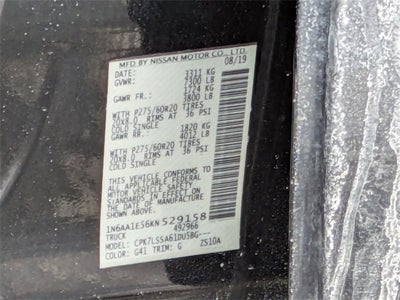 2019 Nissan Titan SV