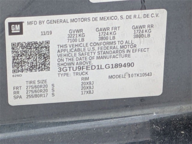 2020 GMC Sierra 1500 Denali