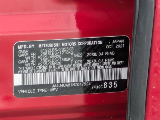 2022 Mitsubishi Outlander SE