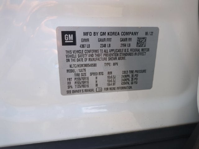 2022 Chevrolet Trax LS