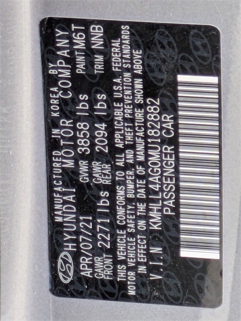 2021 Hyundai Elantra SE