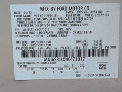 2022 Ford EcoSport SES