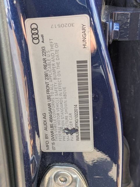 2016 Audi A3 2.0T Premium quattro