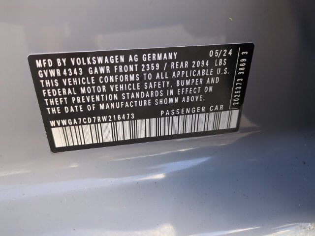2024 Volkswagen Golf GTI 2.0T S