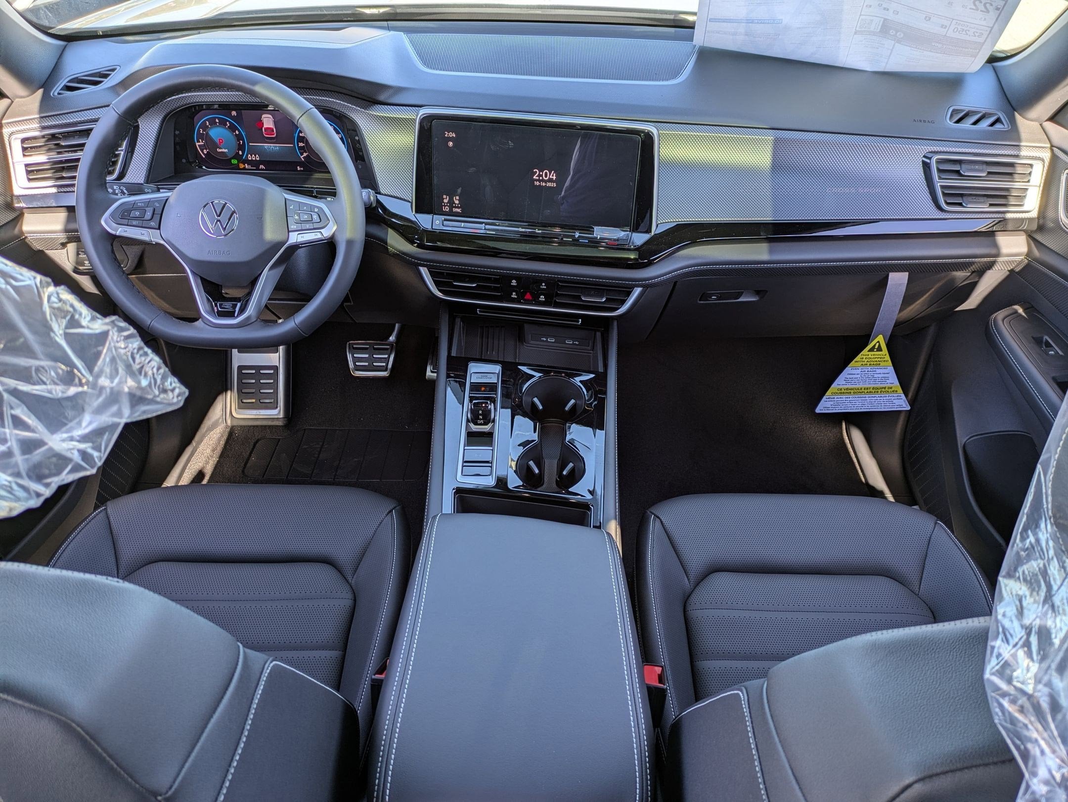 2026 Volkswagen Atlas Cross Sport 2.0T SEL R-Line Black