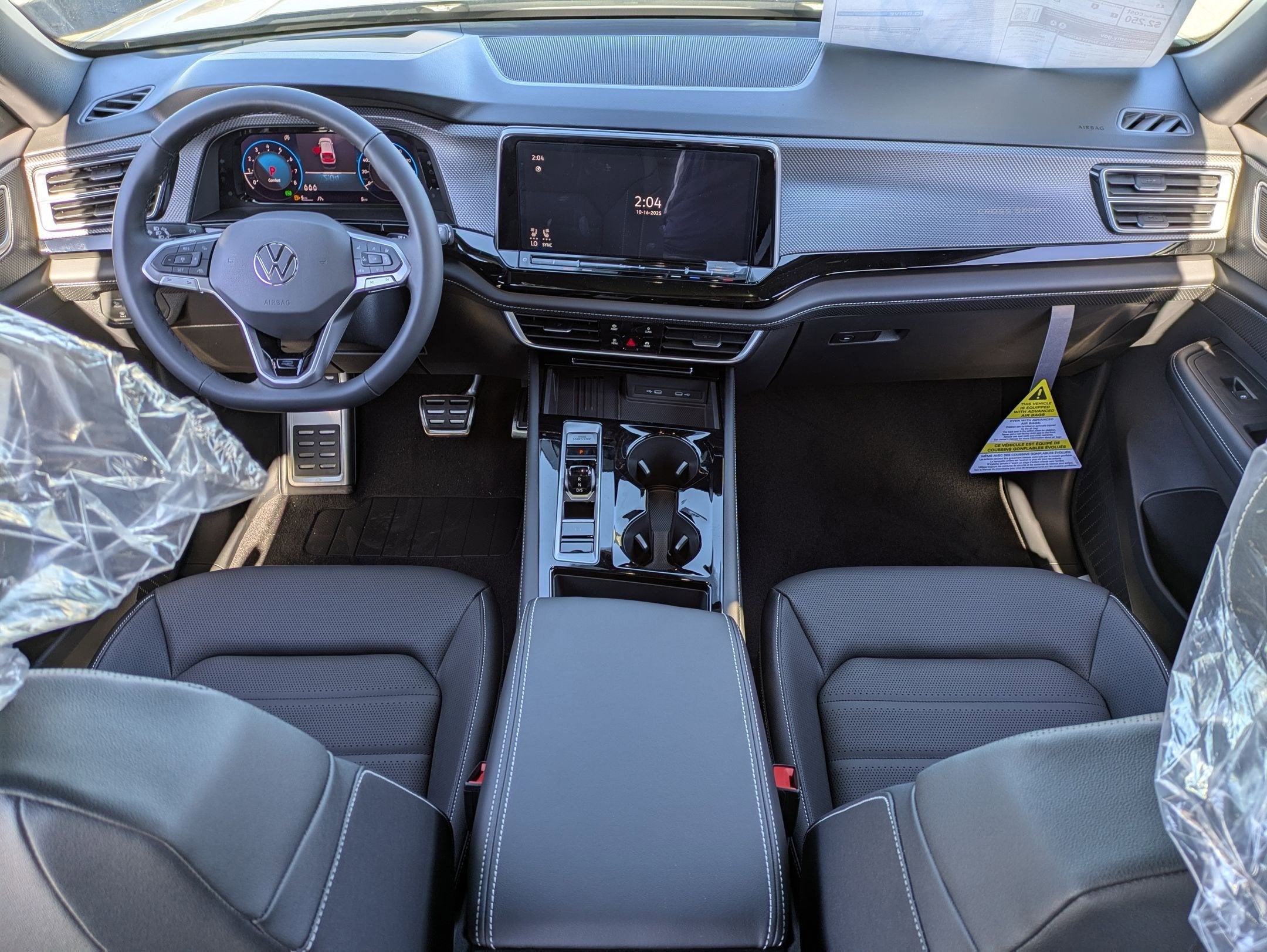 2026 Volkswagen Atlas Cross Sport 2.0T SEL R-Line Black