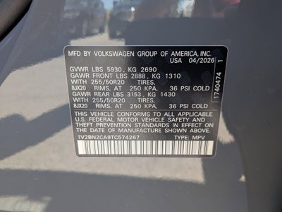 2026 Volkswagen Atlas 2.0T SEL