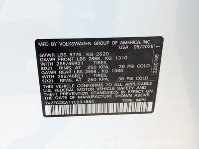 2026 Volkswagen Atlas Cross Sport 2.0T SEL Premium R-Line