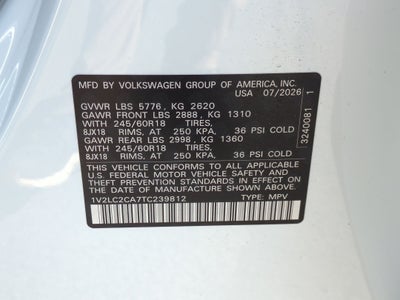 2026 Volkswagen Atlas Cross Sport 2.0T SE