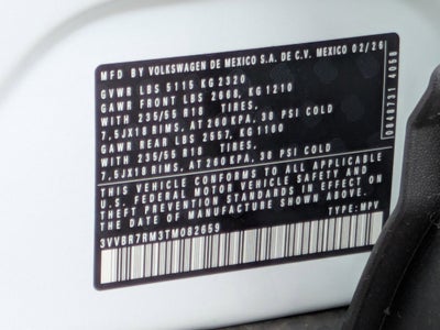 2026 Volkswagen Tiguan 2.0T S