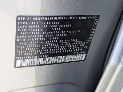 2026 Volkswagen Tiguan 2.0T S