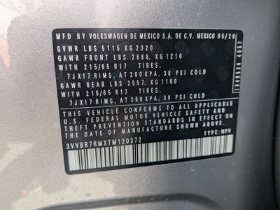 2026 Volkswagen Tiguan 2.0T S