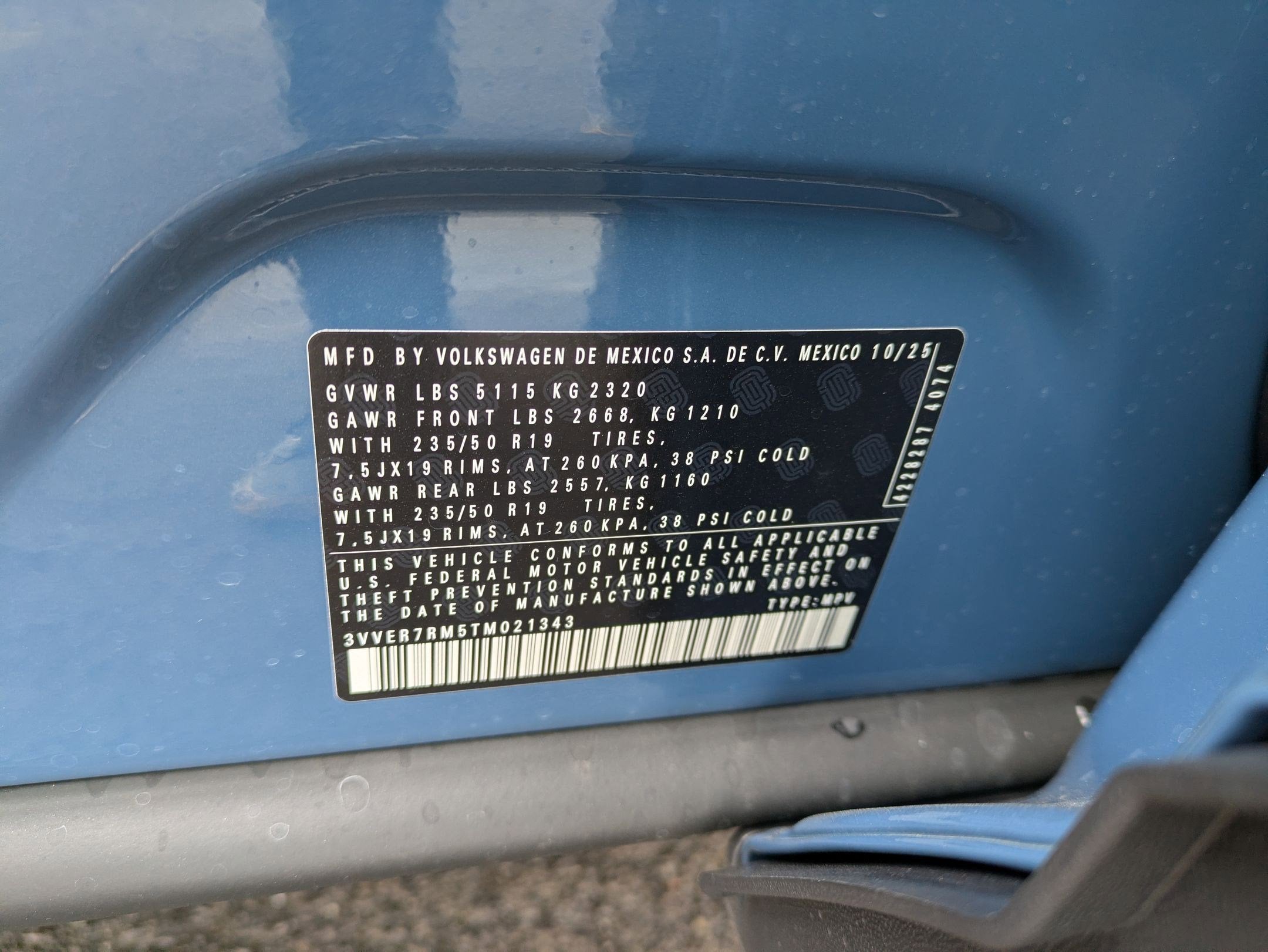 2026 Volkswagen Tiguan 2.0T SE