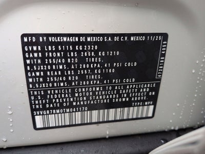 2026 Volkswagen Tiguan 2.0T SE R-Line Black