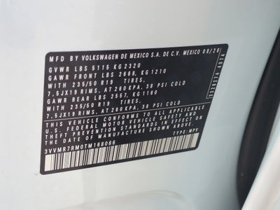 2026 Volkswagen Tiguan 2.0T SE