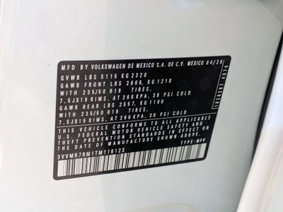 2026 Volkswagen Tiguan 2.0T SE