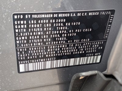 2026 Volkswagen Taos 1.5T SE