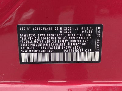 2026 Volkswagen Jetta GLI 2.0T Autobahn