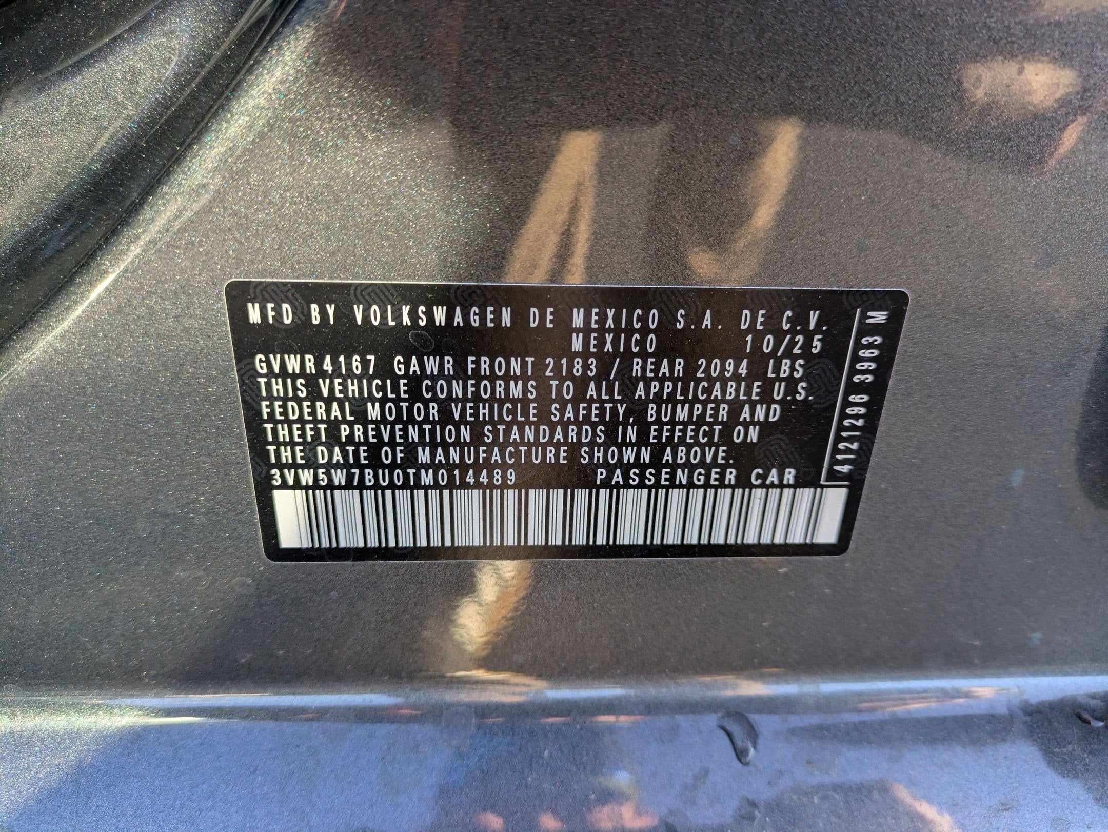 2026 Volkswagen Jetta 1.5T S