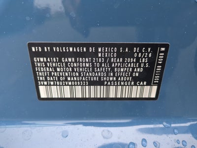 2027 Volkswagen Jetta 1.5T SE