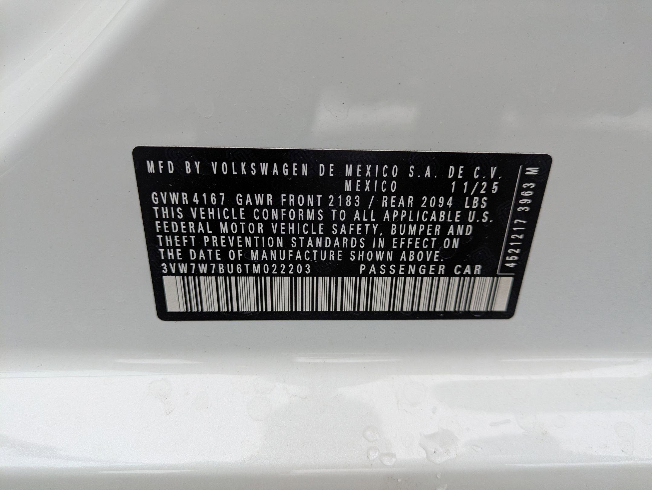 2026 Volkswagen Jetta 1.5T SE