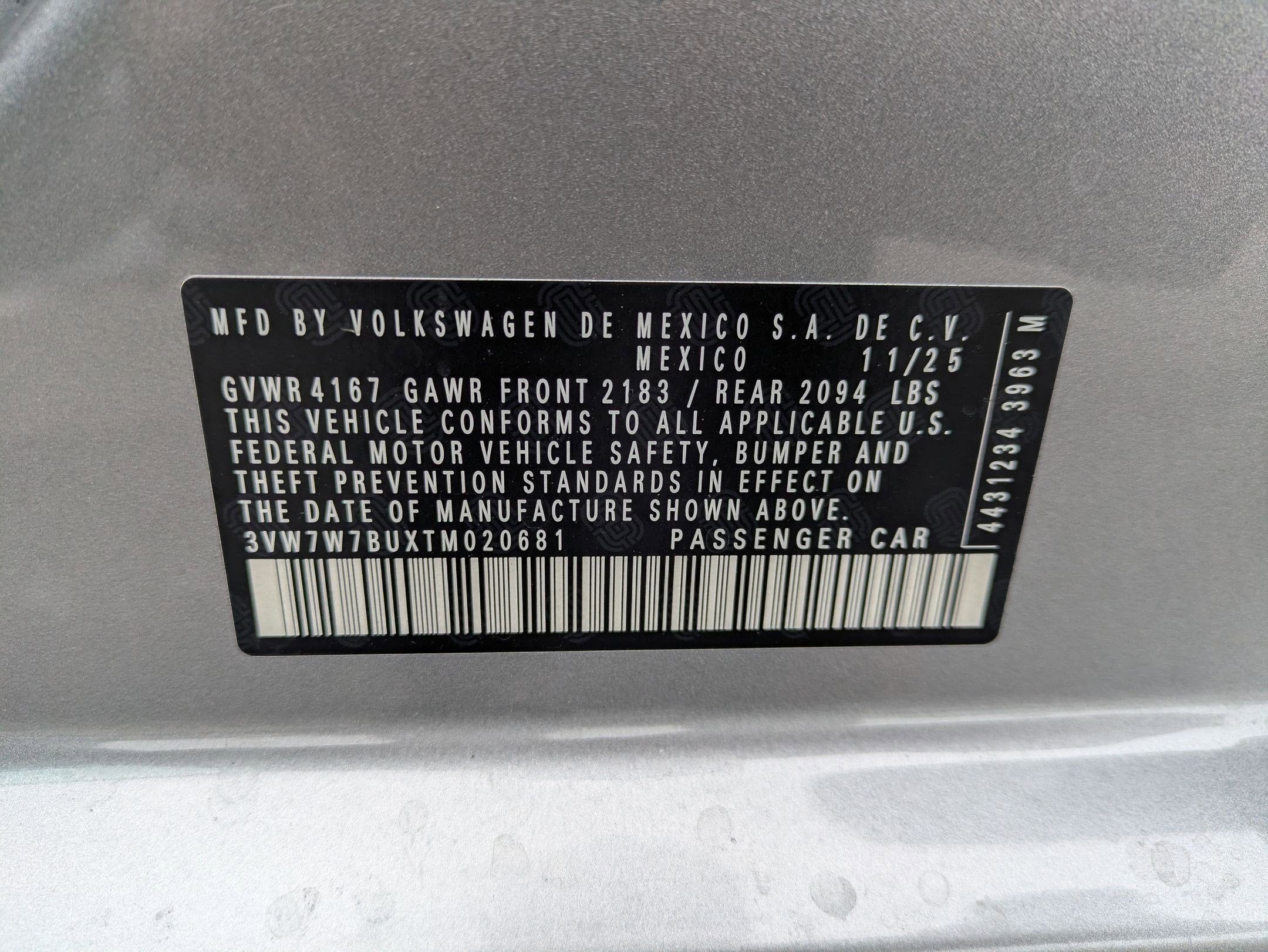 2026 Volkswagen Jetta 1.5T SE